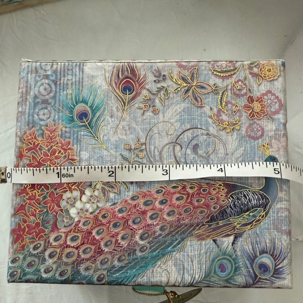 Punch Studio Peacock music box with scented soap